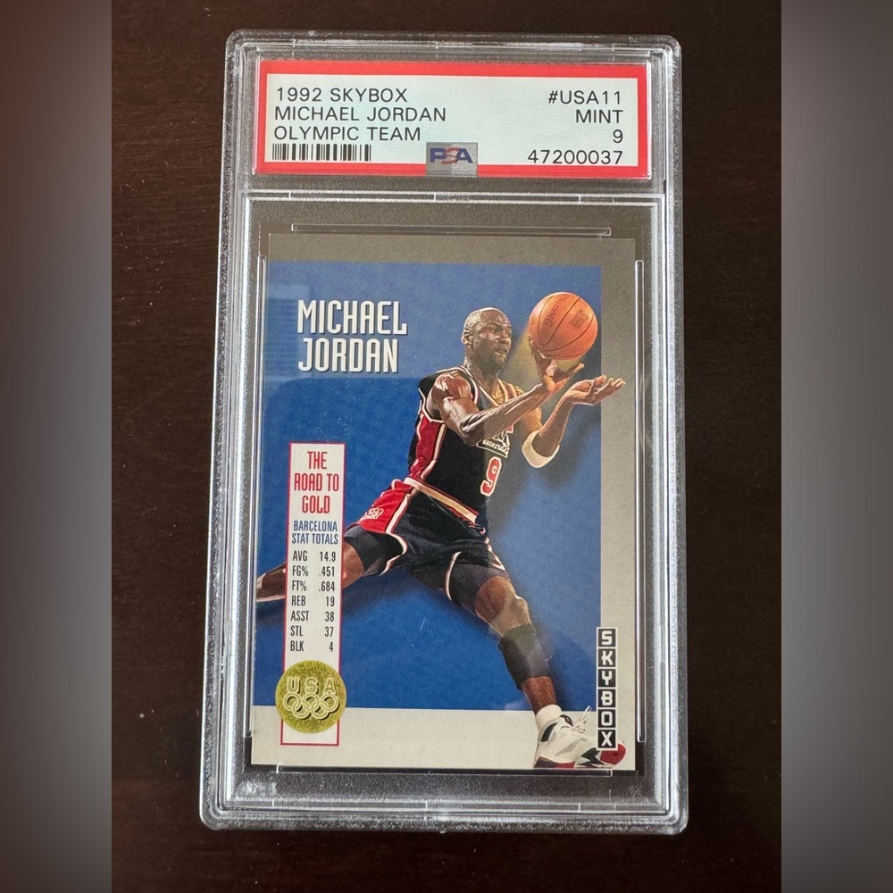 1992 Skybox Michael Jordan Olympic Team #USA11 PSA 9
Chicago Bulls